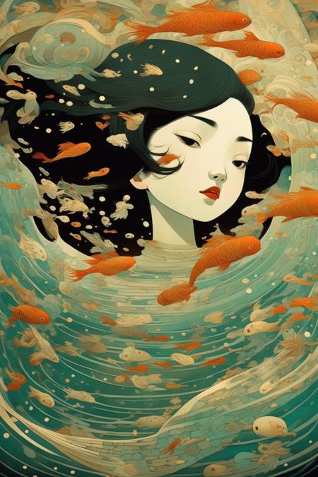 00738-3212294683-_lora_Victo Ngai Style_1_Victo Ngai Style - sculptures, high contrast, high definition, intricate, minimalist in the style of Vi.png